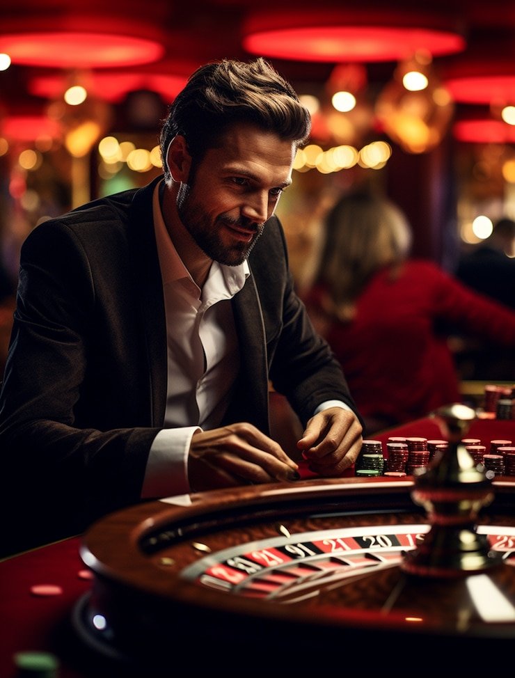 Antarmuka permainan meja live dealer di aplikasi kahut